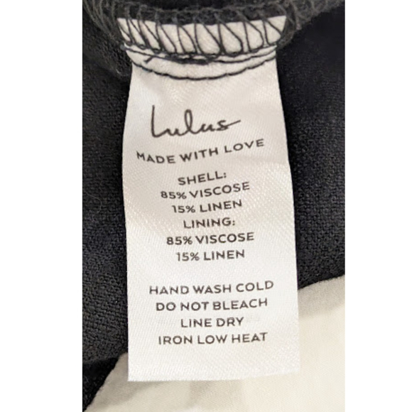 Dark Romantic Cut-Out Midi Dress | Lulus | Minimalist Black NWT M - Picture 11 of 11